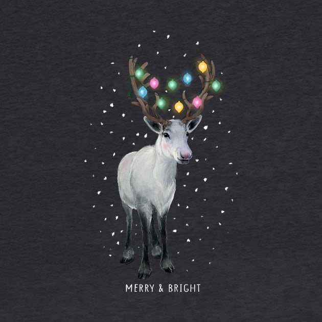 Merry and Bright Reindeer by LauraGraves